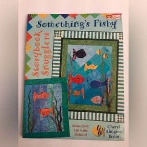 Something's Fishy Storybook Snuggler Quilt Pattern - Multicolor
